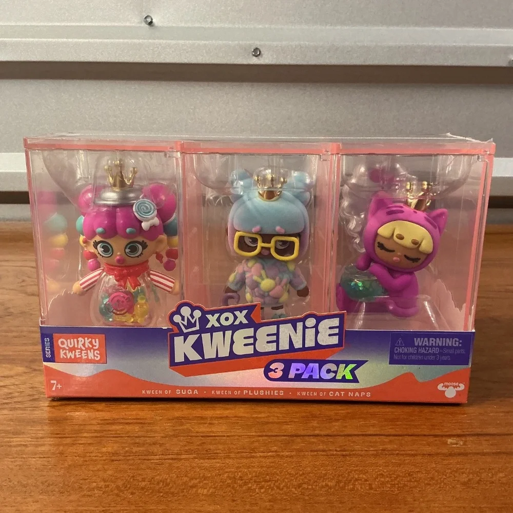 XOX Kweenie 3 Pack Fearless Kween Quirky Kweens Lot Of 2